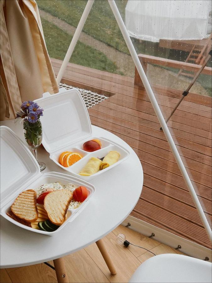 Глемпінг Де Вайб Hotel Vorokhta Bagian luar foto