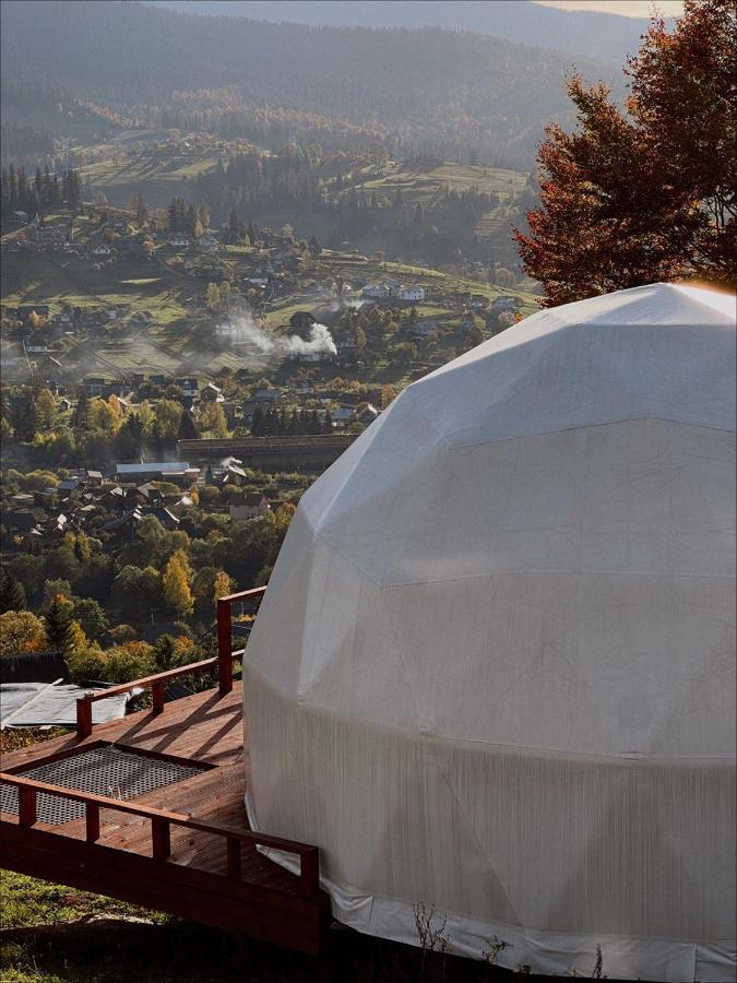 Глемпінг Де Вайб Hotel Vorokhta Bagian luar foto