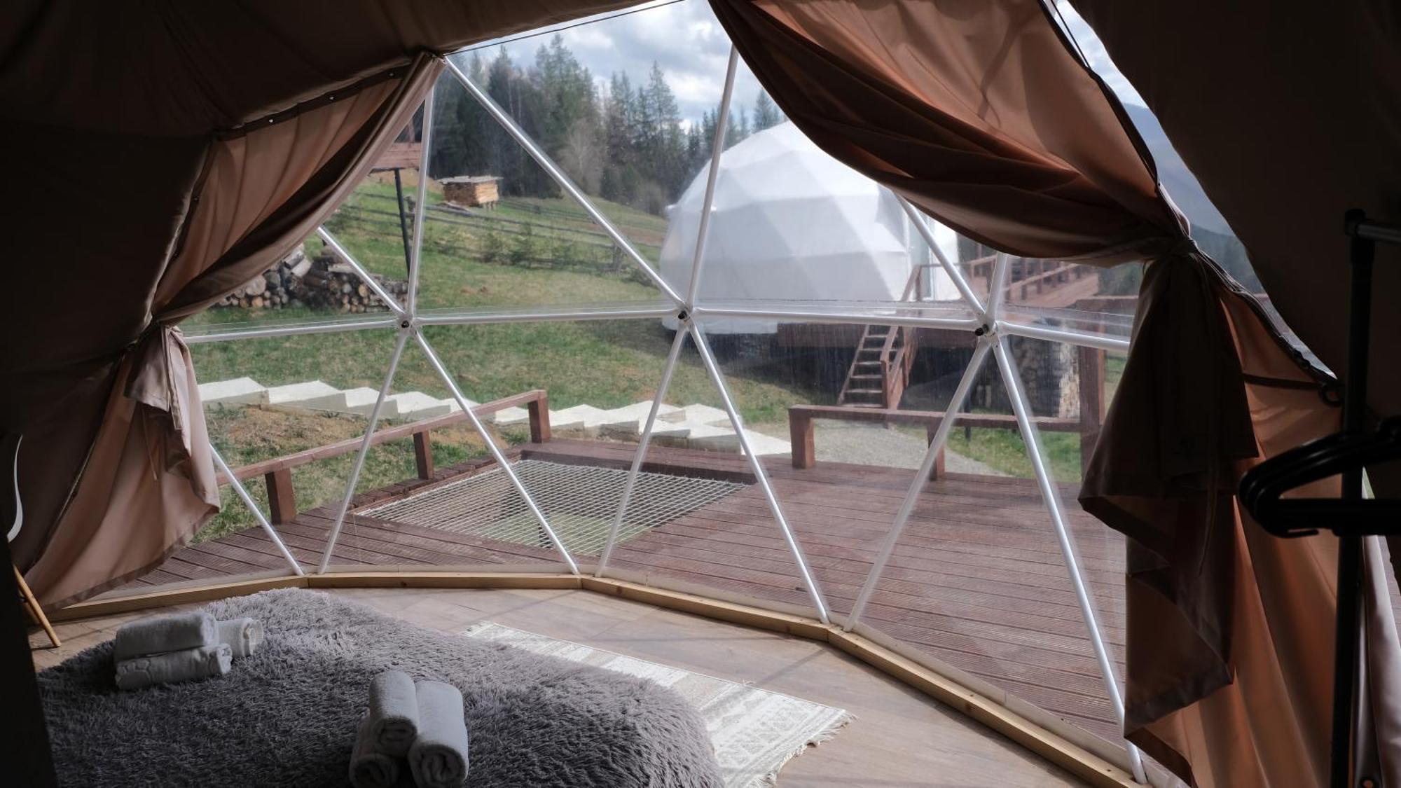 Глемпінг Де Вайб Hotel Vorokhta Ruang foto