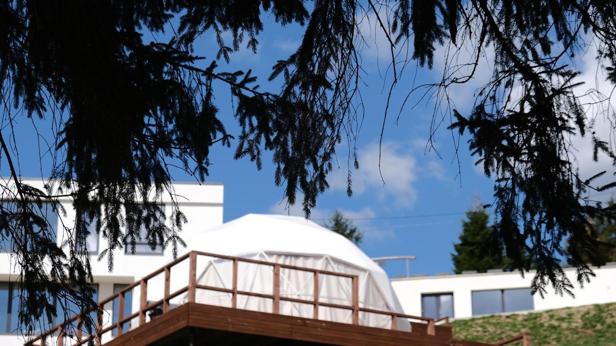 Глемпінг Де Вайб Hotel Vorokhta Bagian luar foto