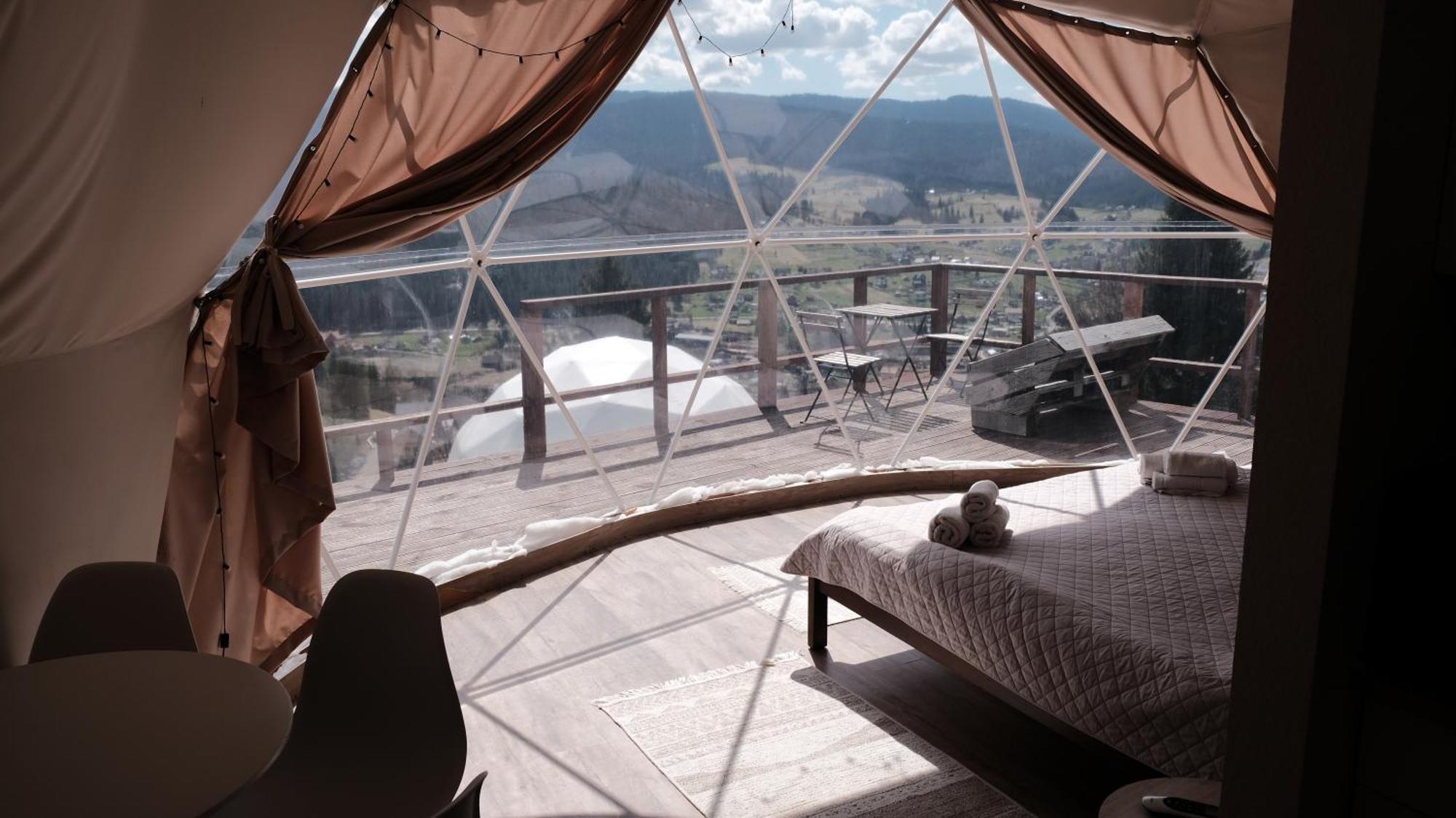 Глемпінг Де Вайб Hotel Vorokhta Ruang foto